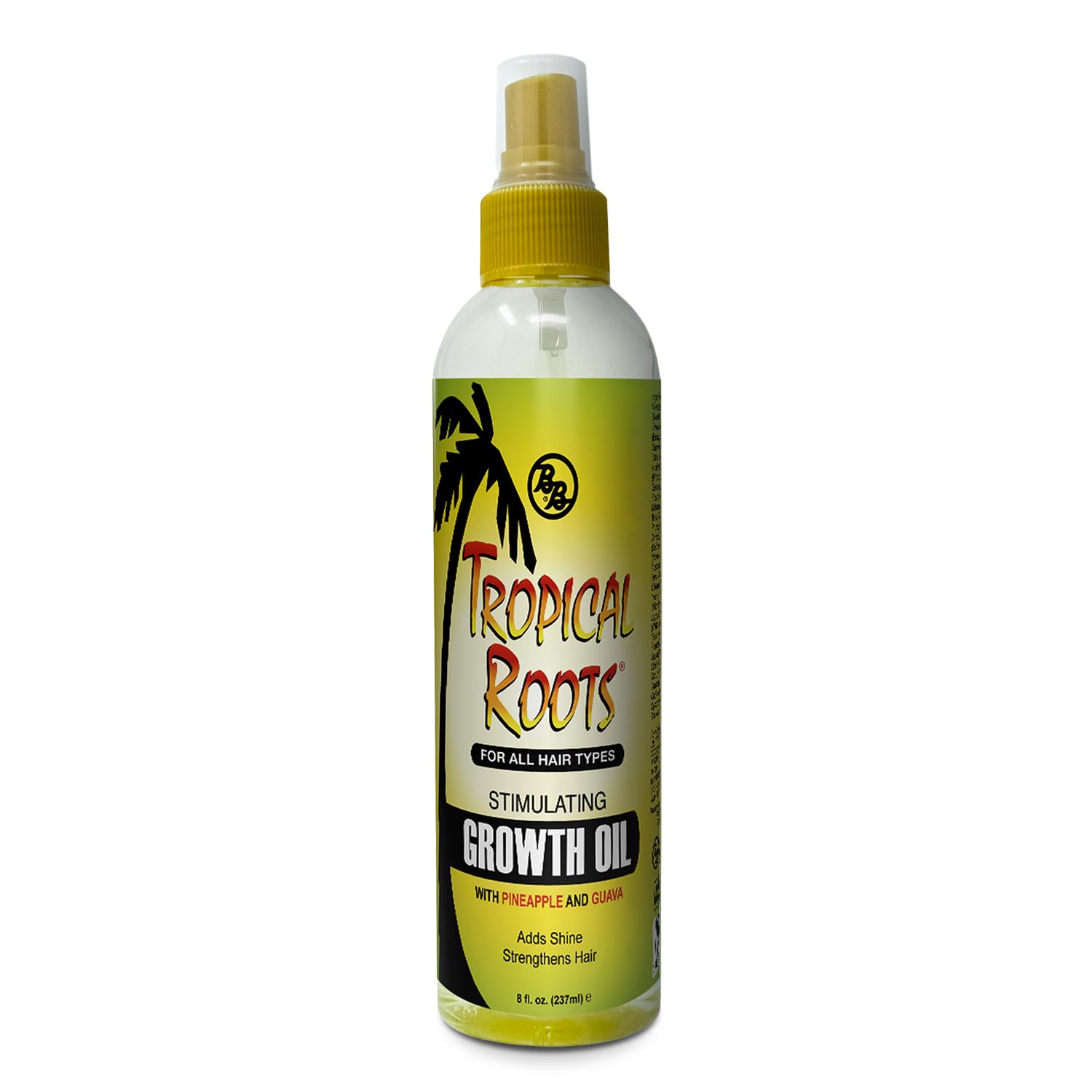 Bronner Brothers Tropical Roots Growth Oil, 8 Ounce